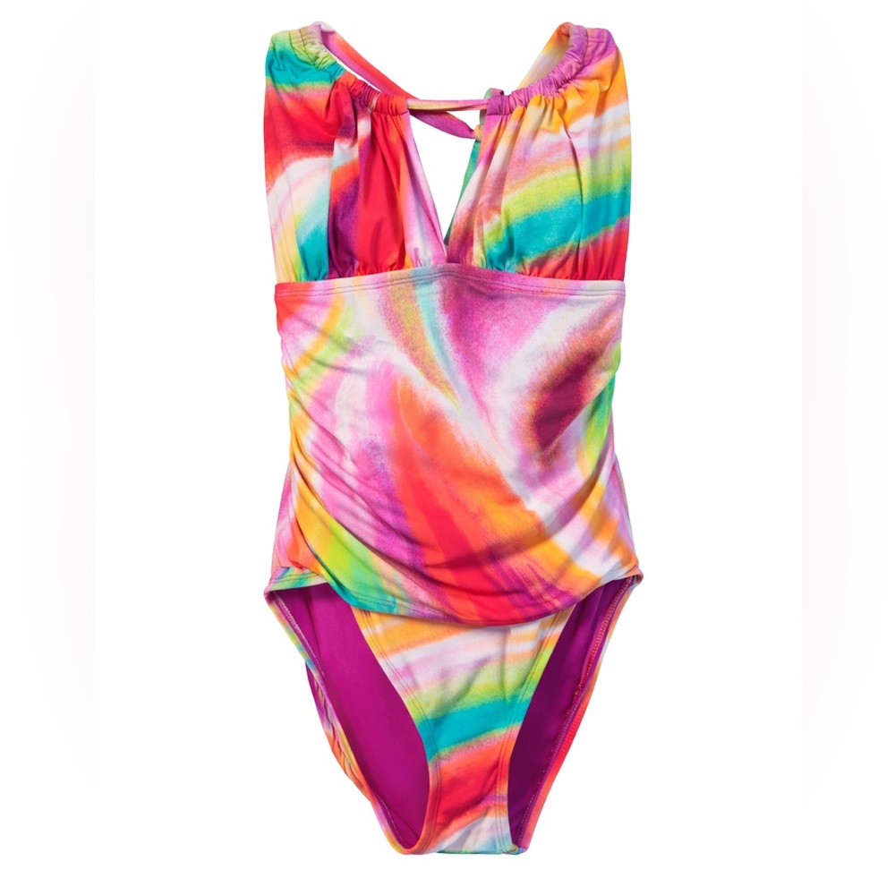 NWT Bleu By Rod Beattie Splash Out One Piece Swim Bikini Swimsuit Sz 6